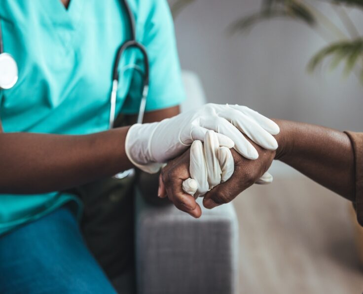 Cropped,Shot,Of,A,Female,Nurse,Hold,Her,Senior,Patient's